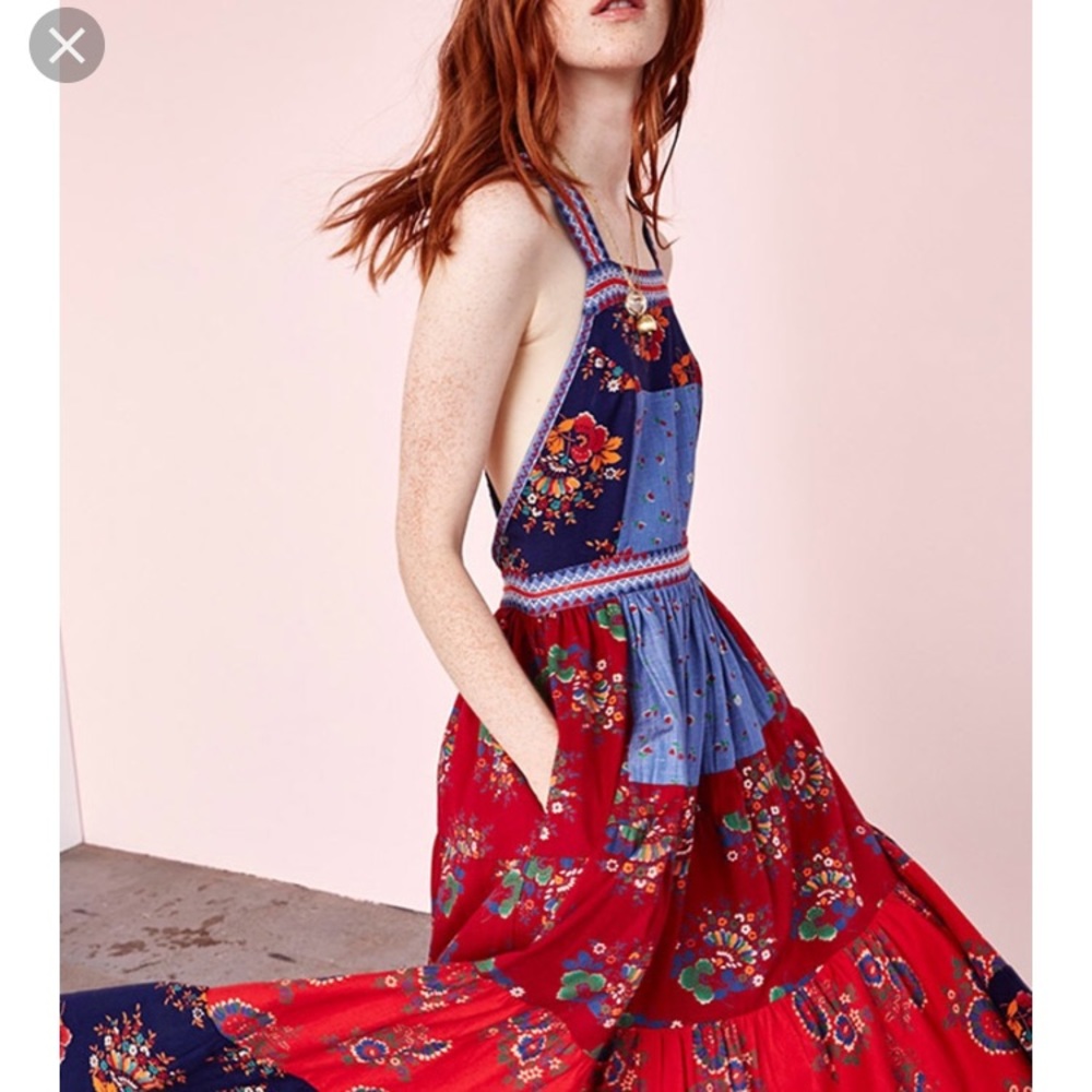 Ulla Johnson Lune Patchwork Dress